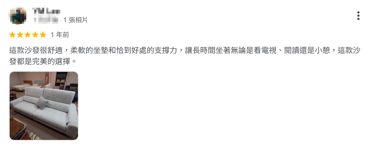 THEWU_小吳沙發_小吳手作家具_台中沙發工廠_GOOGLE客戶評論