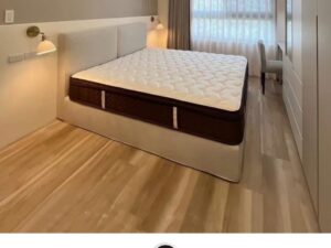 小吳手作家具 訂製床架・簡約布包款 - 小吳手作家具